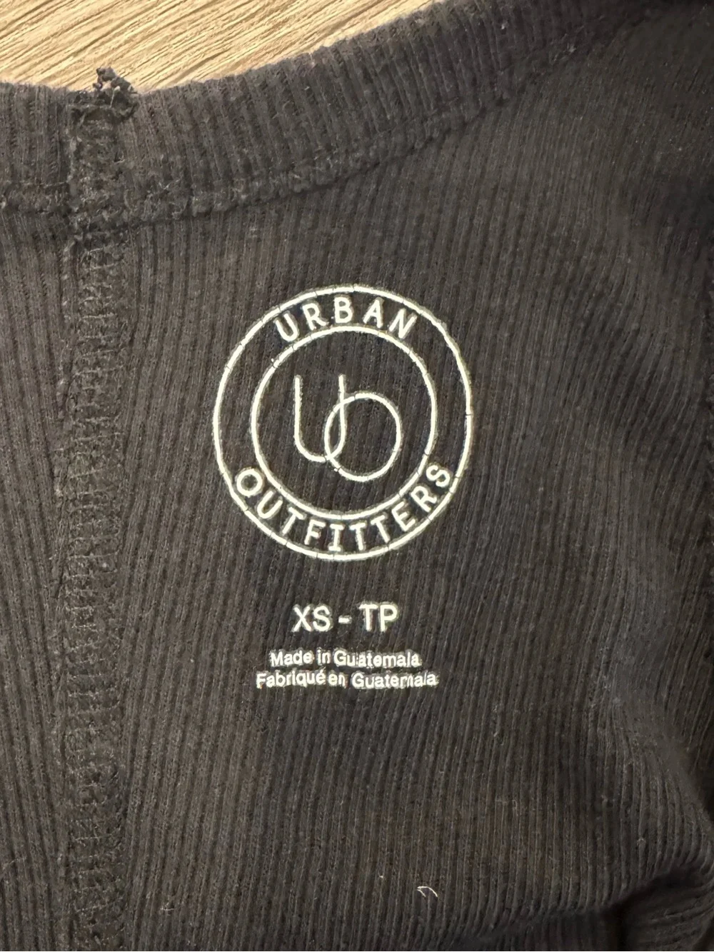 Urban Outfitters Black Ribbed Tank Top - Picture 3 of 3